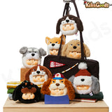 PP x MONSTER Puppy Bros Series PVC Plush Keychain Blind Box