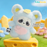 Panda Roll The Zoo in Hands Series Plush Keychain Blind Box