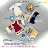 Ethnic Series Tibetan Dede 1/12 Clothing Set
