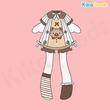 Mushroom Mycelium Naming Series 1/12 BJD Clothing Set