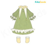 Mushroom Mycelium Naming Series 1/12 BJD Clothing Set