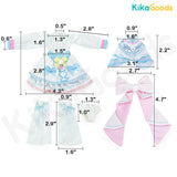 Chinese Opera Dream Series  1/6 BJD Clothing Set