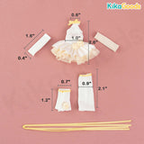 Mushroom Mycelium Naming Series 1/12 BJD Clothing Set