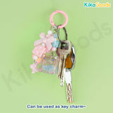 KikaGoods Handmade Cute Mini Bean Pendant Keychain