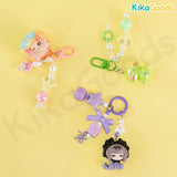 KikaGoods Handmade Cute Mini Bean Pendant Keychain