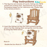 FOFO Animal Rocking Chair Fishing Figure