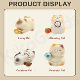 Chill Cat Incense Holder Figure