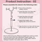 Pattern Series Action Figure Doll Stand