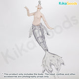 Penny's Box B05 Transparent Fishtail 1/8 BJD Mermaid Body
