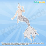 Penny's Box B05 Transparent Fishtail 1/8 BJD Mermaid Body