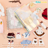 Doll Clothes Storage Binder Book