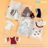 Doll Clothes Storage Binder Book
