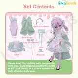 National Style Series Peach Oolong 1/8 BJD Clothing Set