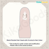 NOVARIA Series Blank Rooted Hair Head【Shipped in Feb./Mar. 2027】