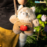 Red Panda Handmade Crossbody Doll Plush Toy