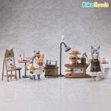 Tea Time Cats Meow Town Bakery Series Figure
