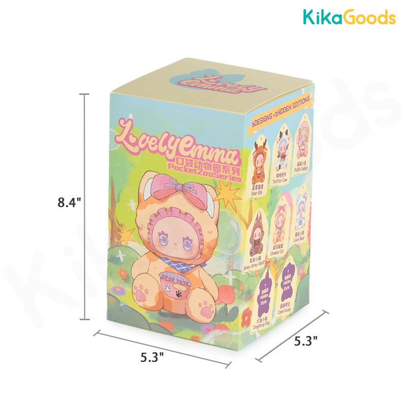 Lovely Emma Pocket Zoo Series Plush Blind Box