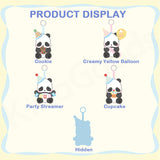 Panda Roll Party Series Plush Blind Box