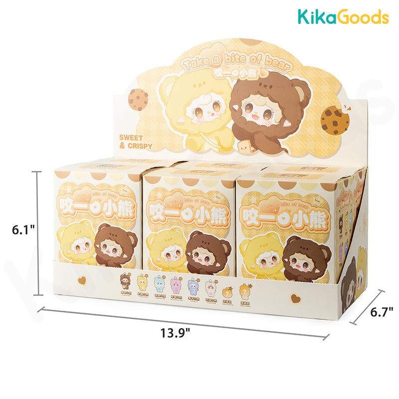 YOOKI Take A Bite Of Bear Series Plush Blind Box