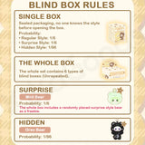 YOOKI Take A Bite Of Bear Series Plush Blind Box
