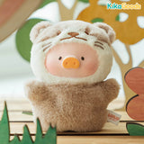 Lulu The Piggy Animal Party Puppet Show PVC Face Plush Keychain Blind Box