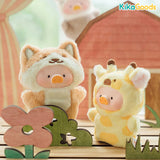 Lulu The Piggy Animal Party Puppet Show PVC Face Plush Keychain Blind Box