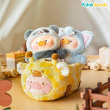 Lulu The Piggy Animal Party Puppet Show PVC Face Plush Keychain Blind Box