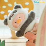 Lulu The Piggy Animal Party Puppet Show PVC Face Plush Keychain Blind Box