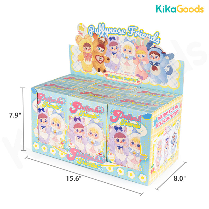 Puffynose Friends Memo Series Plush Blind Box