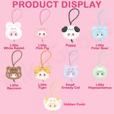 Yooki Little Zoo Series Mobile Phone Lanyard Plush Blind Box