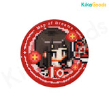 Link Click M.O.D Map of Dreams Series Mini Tinplate Badge Blind Box