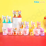 Lucky Cat Blessing Lot Pot Series Mini Blind Box