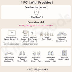 Mita All Male Characters Series 1/8 Action Figure BJD Blind Box【Shipped in Jun./Jul. 2026】