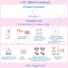 Daydream Mansion Series Special 1/6 Action Figure BJD Blind Box【Shipped in Oct./Nov. 2026】