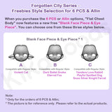 Forgotten City Series 1/8 Action Figure BJD Blind Box【Shipped in Sept./Oct. 2026】