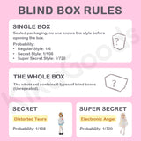 Don't Touch My Bangs Series Special 1/6 Action Figure BJD Blind Box【Undrilled Version】