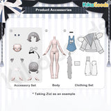 MEOW 3 Series 1/8 Action Figure BJD Blind Box【Shipped in Jul./Aug. 2026】