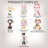 Incredible KeyKi Series Plush Pendant Blind Box