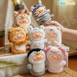 LuLu the Piggy Animal Party Series 2 Cutest Butler PVC Face Plush Key Cover Keychain Blind Box
