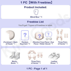 Encounter on the Street Series 1/8 Action Figure BJD Blind Box【Shipped in Nov. 2026/Jan. 2027】