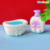 Bath Collection Cute Beans Squishy Blind Box