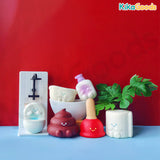 Bath Collection Cute Beans Squishy Blind Box
